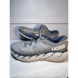 Hoka One One Men's Gaviota 3 Running Sneaker Shoes, Size 13 D(M) US Grey